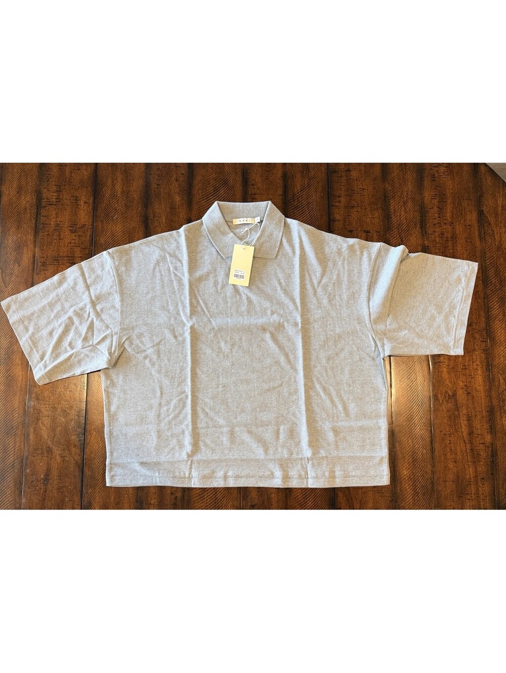 MNML Every Day Pique Short Sleeve Men's Polo Shirt - Marled Grey, Size Medium